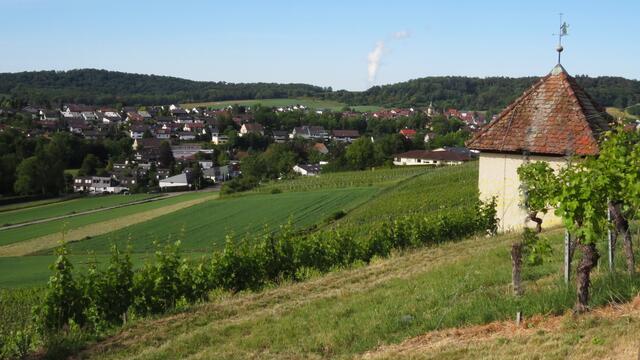 Flein; Blick vom Karmeliterhäuschen