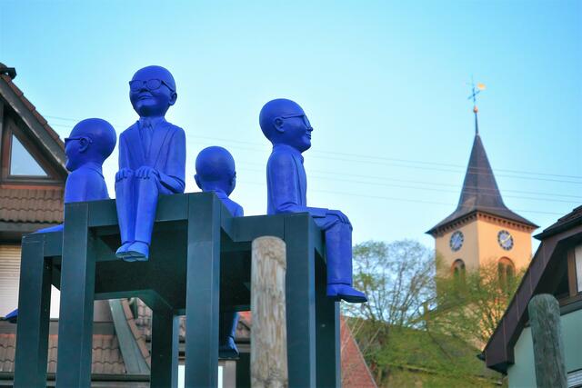 Kunst im Kreisel u. St. Veit