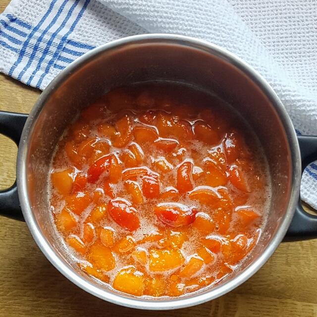 Vor dem Kochen