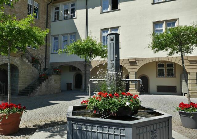 Brunnen im Schlosshof