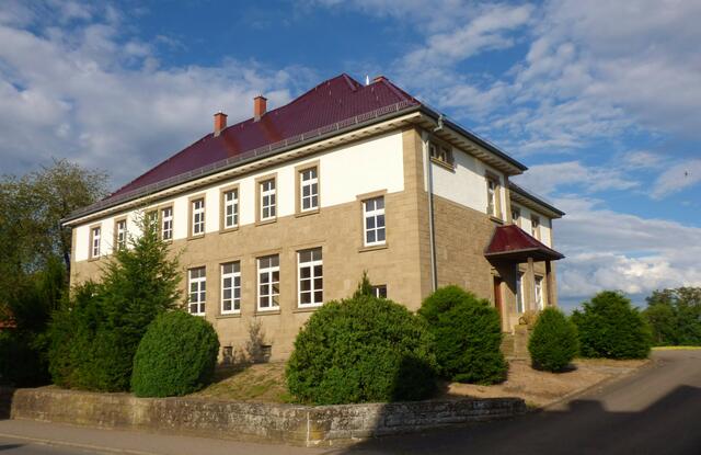Das Schulhaus in Siegelsbach