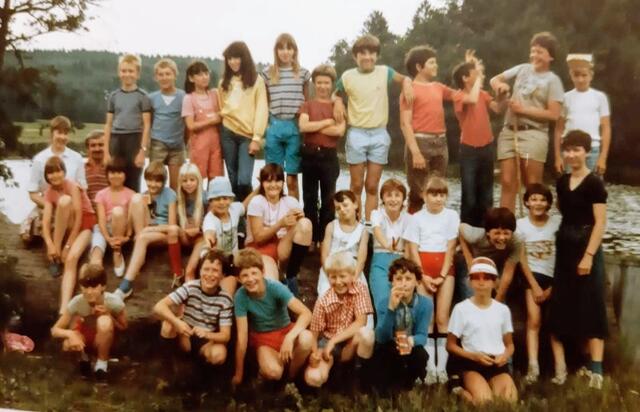 Klassenausflug im Sommer 1984