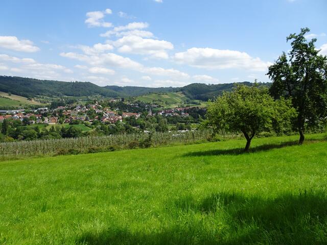 Blick auf das Erholungsort Untersteinbach