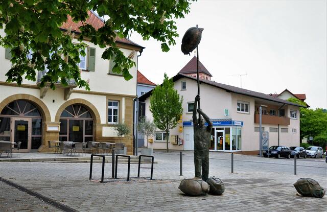 Ortsmitte von Ittlingen