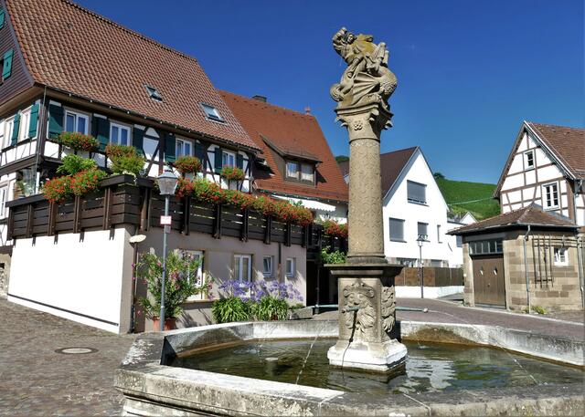 Maktplatz in Erlenbach