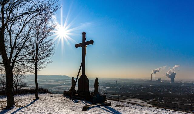 Ein Wintertag auf dem Scheuerberg