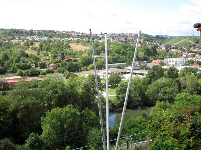 Ganz am Ende der Tour dann noch der Enzblick.