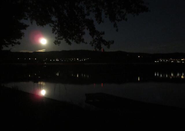 Romantische Stimmung am Hafen
