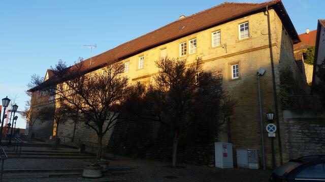 Greckenschloss Westseite in Kochendorf