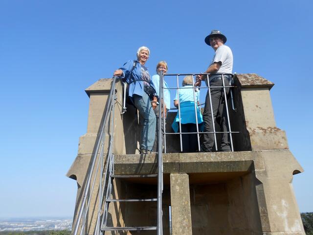 Fünfe wollen hoch hinaus. | Foto: Aurelia Kling
