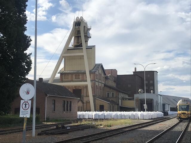 Förderturm Salzbergwerk Kochendorf