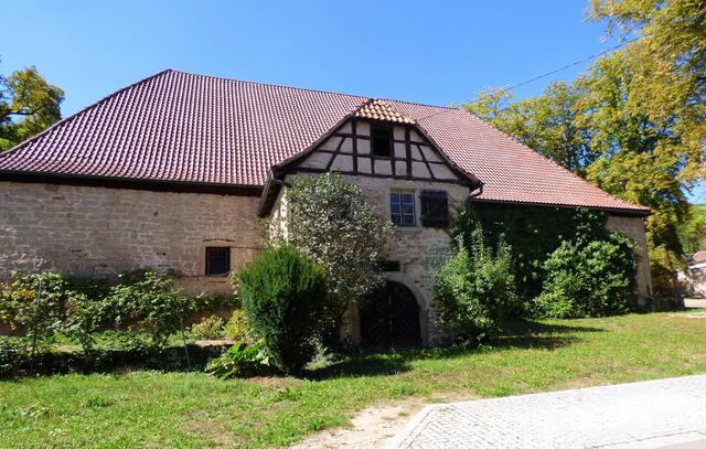 Die alte Kelter in Mühlhausen.