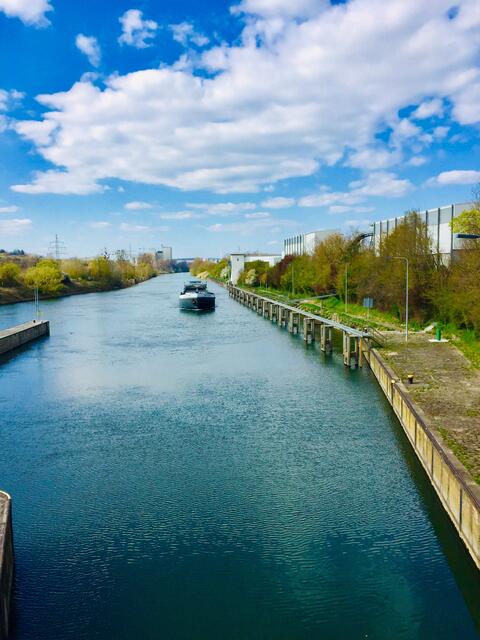 Neckarschleuse in Kochendorf