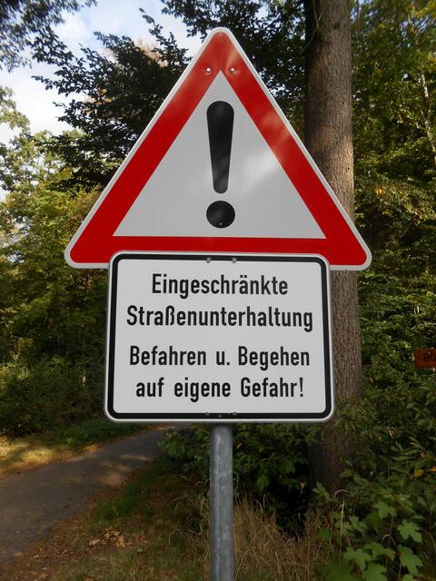 So gefährlich, dass man selbst dafür die Verantwortung übernehmen muss. | Foto: Aurelia Kling