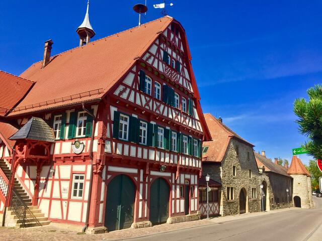 Altes historisches Rathaus in Kochendorf