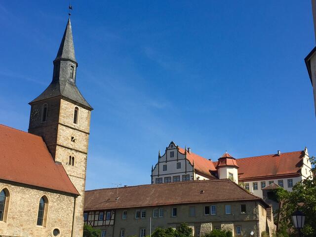 Sebastianskirche und Greckenschloss