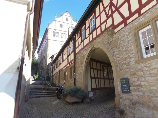 Blick auf das Greckenschloss.