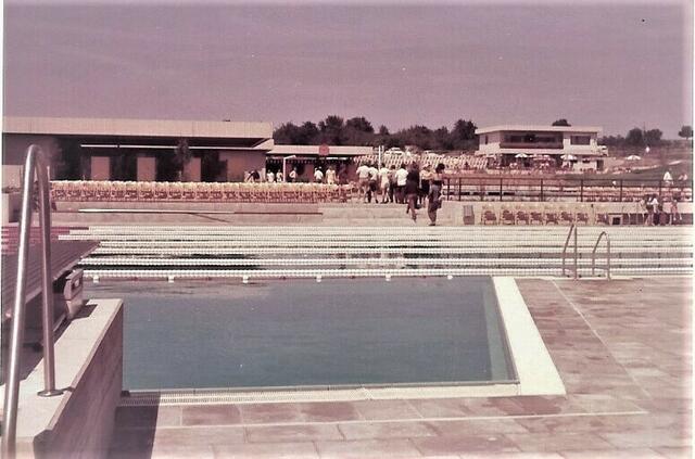 Das Schwimmbecken wartet auf seine Gäste!