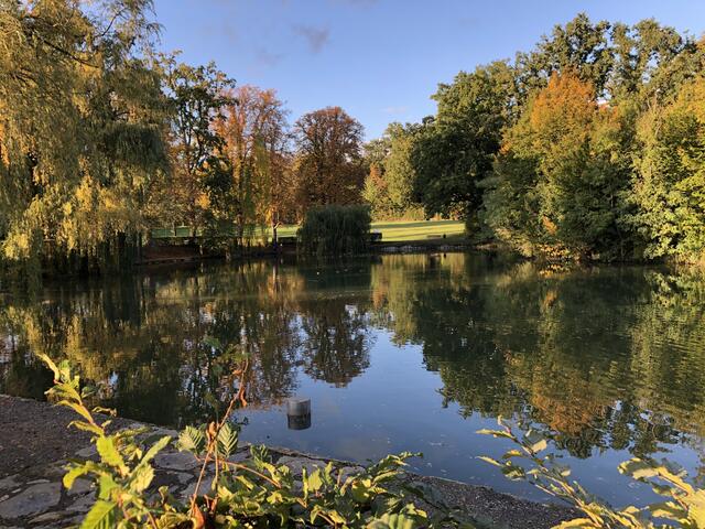 Schachtsee mit Herbststimmung