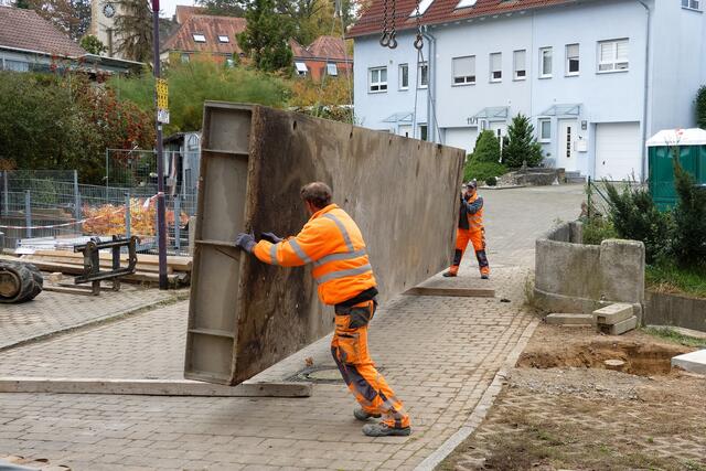 Das Brückenteil muss um 180° gedreht werden