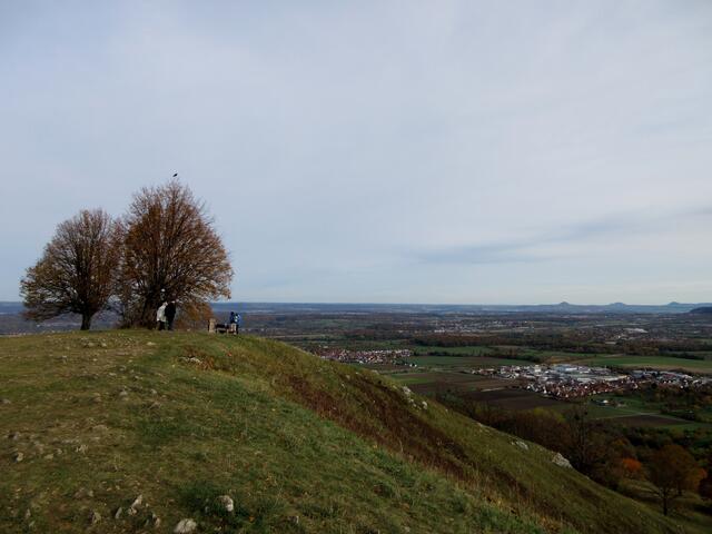 Ausblick Hörnle, oberhalb von Bissingen Teck