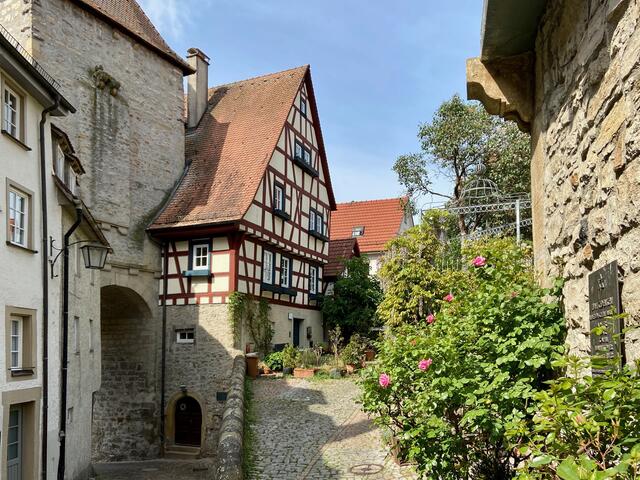 Die Altstadt von Bad Wimpfen: Selbstredend, dass auch diese in einem Heimat-Memo vorkommen muss. Moni Bordt hat davon ein schönes Foto gemacht. | Foto: Moni Bordt