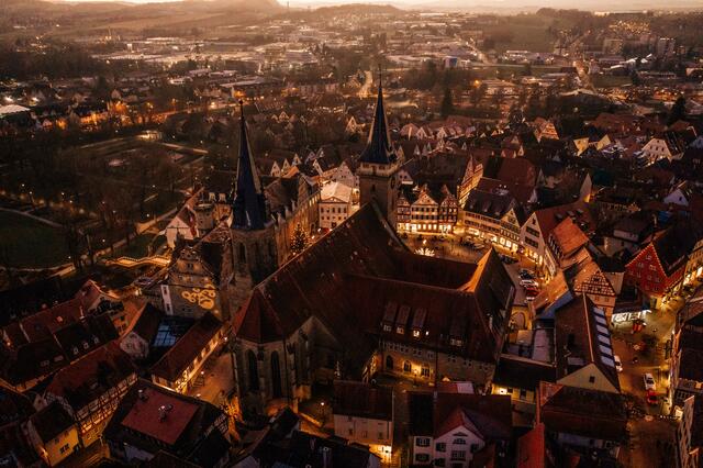 Öhringen_bei_Nacht