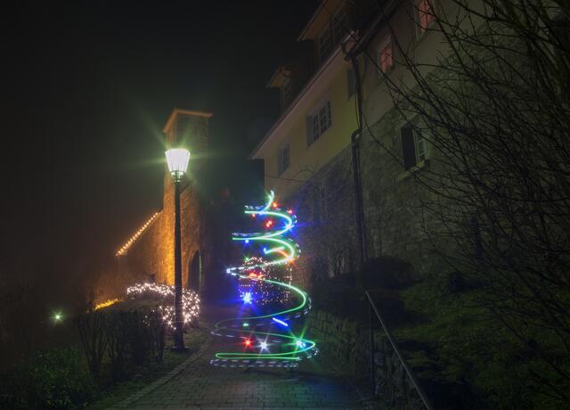 Stadtmauer in Forchtenberg