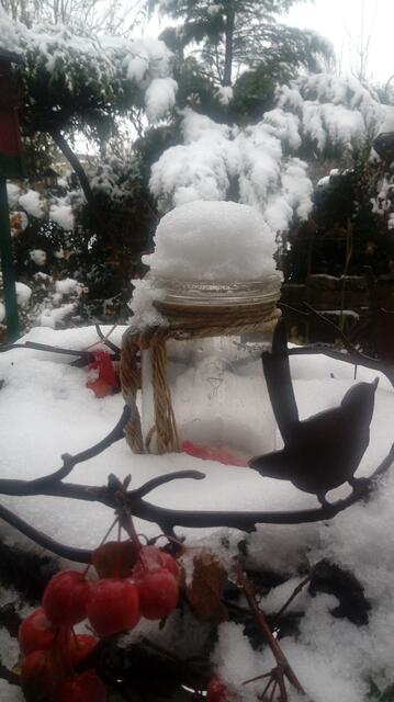 Endlich hat es mal geschneit