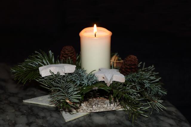 Adventsgesteck
