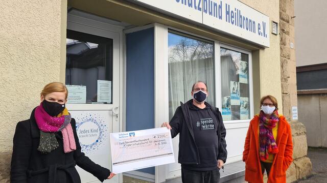 Spende an den Kinderschutzbund