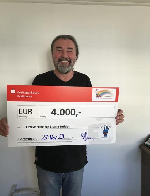 Spende Große Gilfe für kleine Helden