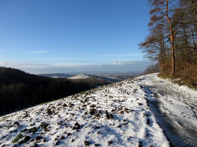 Traumhafte Aussicht auf den Staufenberg