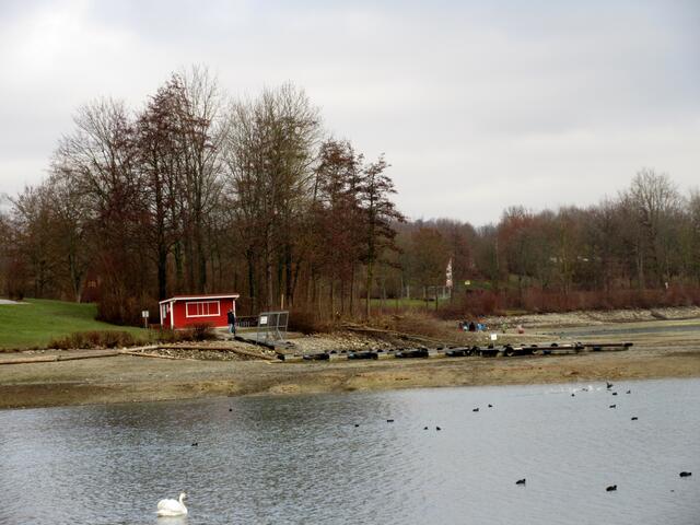 Schweden? Wanderung in den Schären? Nö Breitenauer See.