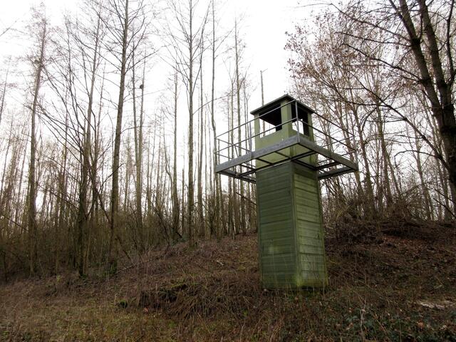 29.01. am Wachturm... der könnte auch als "Lost Place" durchgehen