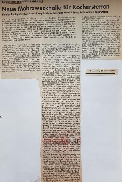 HZ vom 14.02.1974