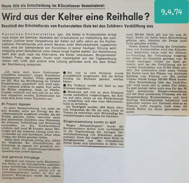 HZ vom 09.04.1974
