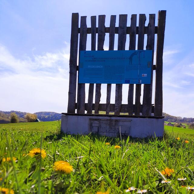Limes Bank bei Pfedelbach