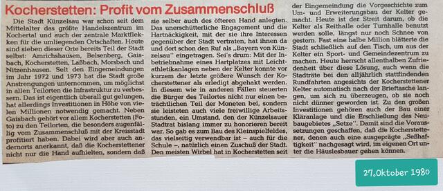 HZ vom 27.10.1980