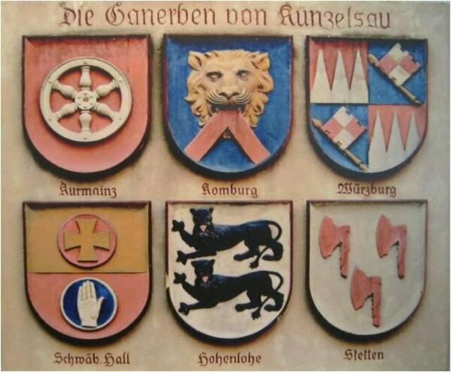 Einst hatte Künzelsau sechs oder mehr Herren, die die Stadt gemeinschaftlich verwalteten - die Herren von Stetten gehörten dazu