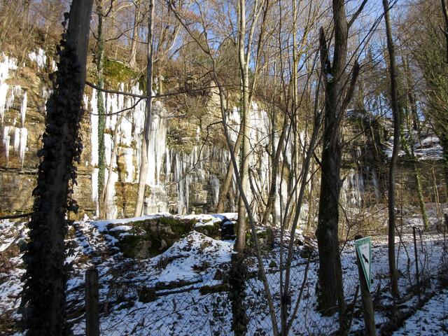 Das Naturdenkmal Tauchstein in Talheim ist tatsächlich auch sehr beeindruckend.
