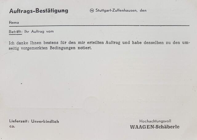 So einfach war das damals!