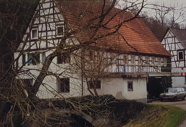 Die ehemalige Mühle um 1995