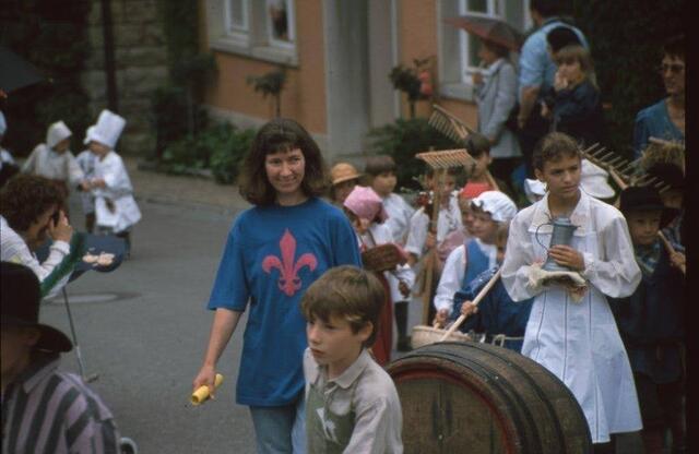 Umzug beim Ritterfest 1998