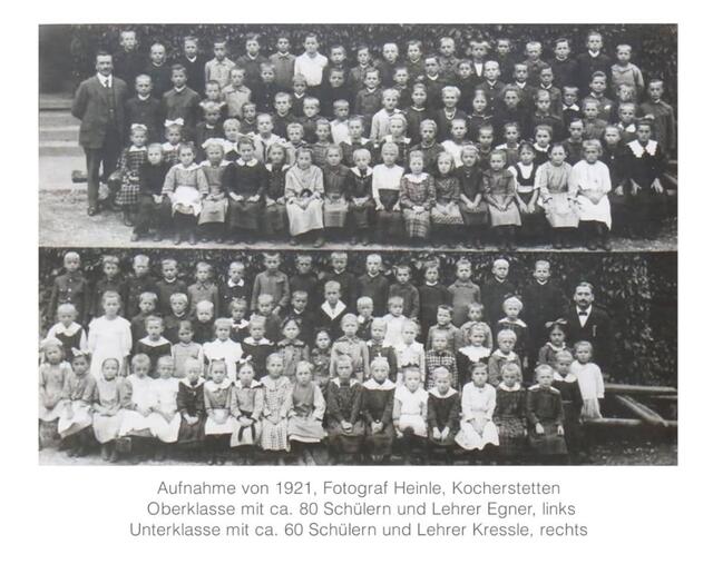 Das Foto, wie es in der Schulchronik erscheint:               www.gs-kocherstetten.de    --> Geschichte