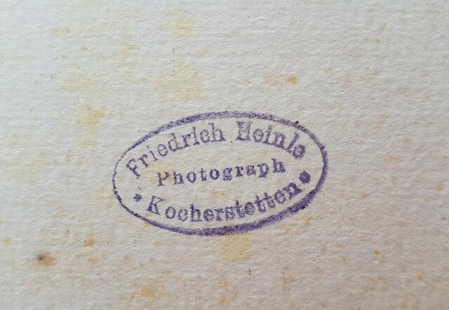 Das Logo des Photographen Friedrich Heinle