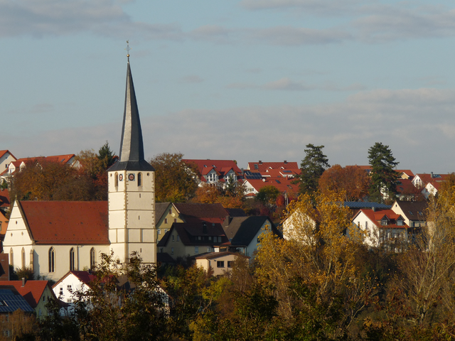 der schiefe Turm von Gochsen