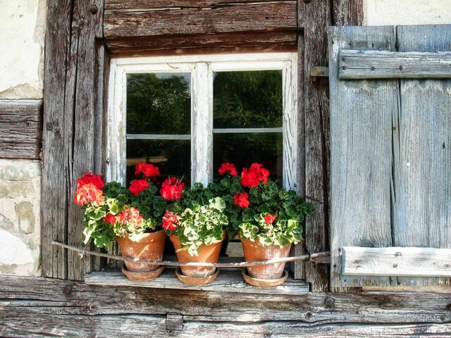Altes Fenster in Wackershofen