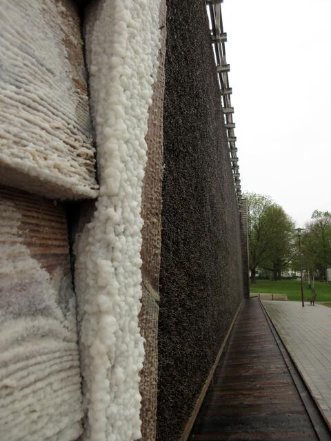 Ein wenig davor gestanden im sanften Regen und bald schon konnte man das Salz auf den Lippen schmecken.