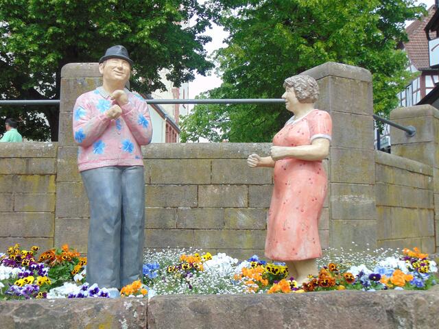 Ein Schwätzchen in Ehren kann niemand verwehren.